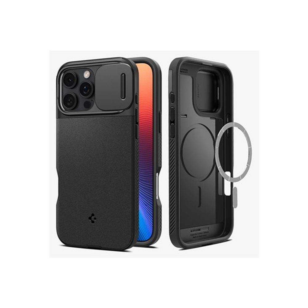 Spigen iPh 6.9in 2024 OptArm MgFt Black