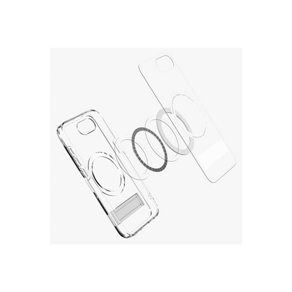Spigen iPh SE(2025) UltrHybr S MF Clr Wh