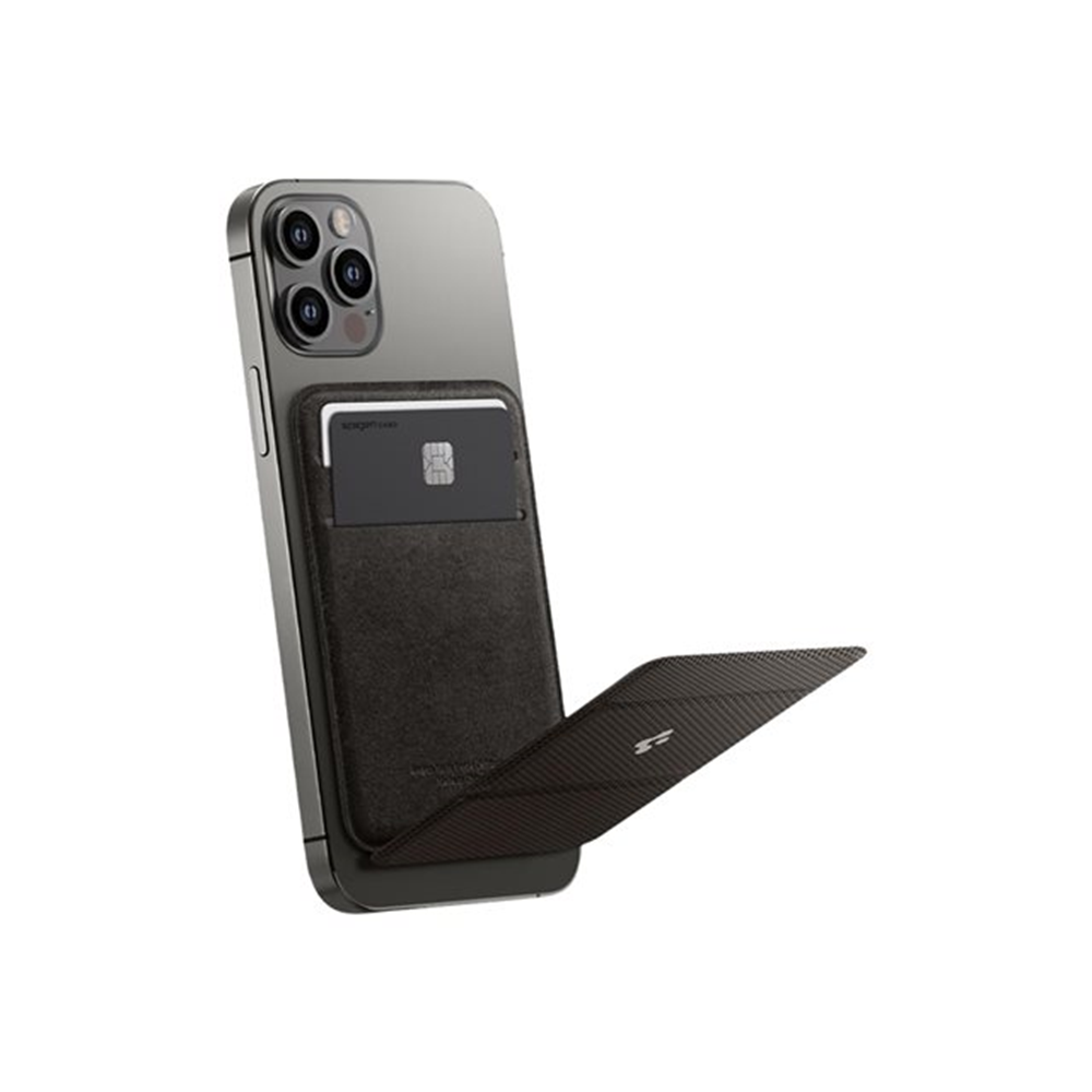 Spigen iPhone 12 Magnetic Card Wallet Sm