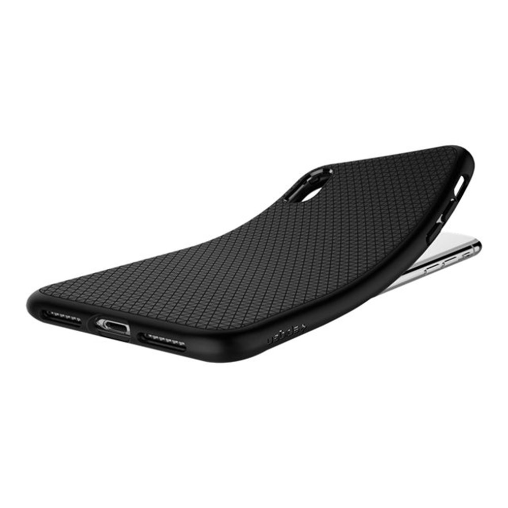 Spigen iPhone Xs Liquid Air Matte Black