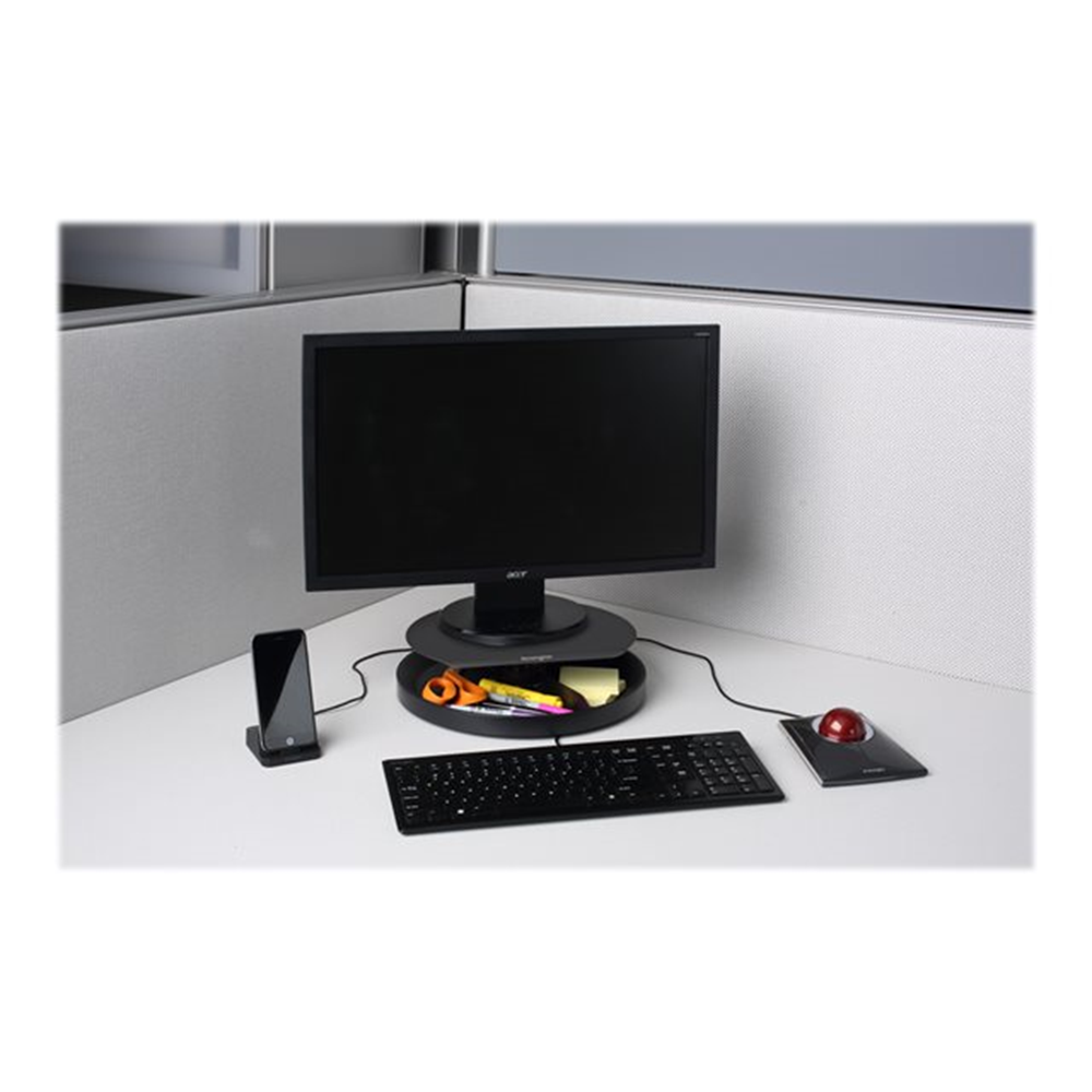 Spin2 Monitor Stand Black
