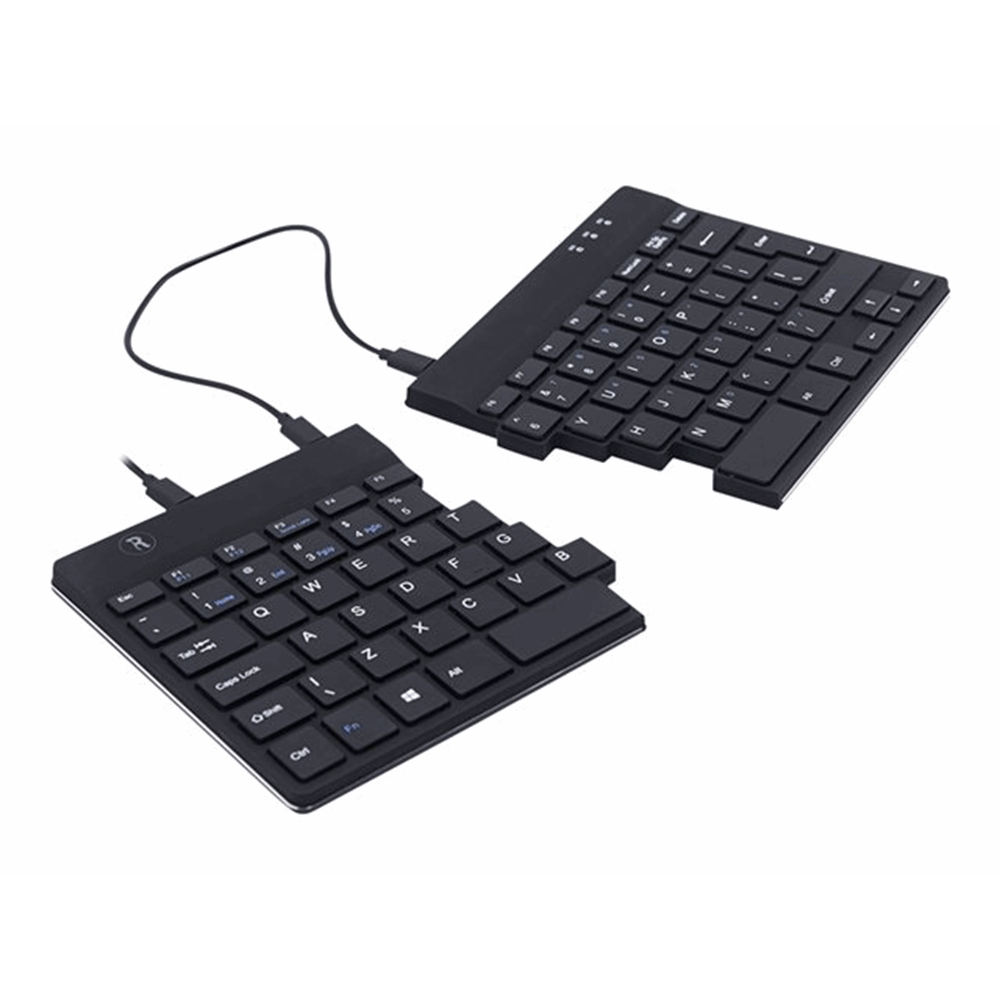 Split Break Keyboard IN black