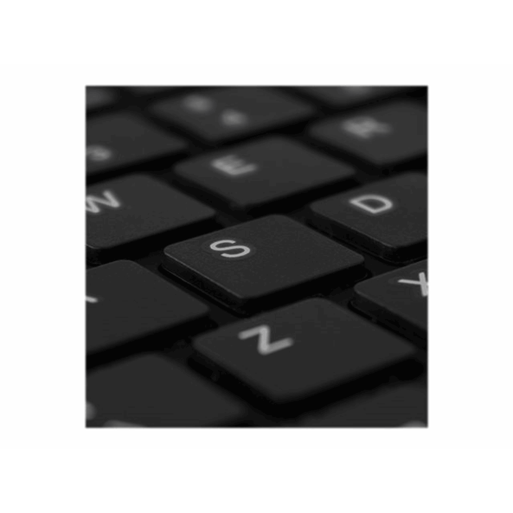Split Break Keyboard UK black