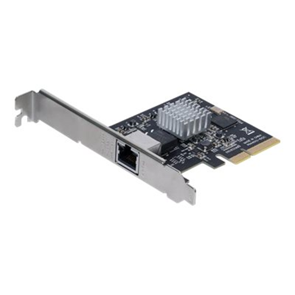 StarTech.com 1-Poort PCIe 10GBase-T / NBASE-T Ethernet netwerkkaart- 5-Speed netwerkondersteuning: 10G/5G/2.5G/1G/100Mbps - PCIe 2.0 x4 StarTech.com 1-Poort PCIe 10GBase-T / NBASE-T Ethernet netwerkkaart- 5-Speed netwerkondersteuning: 10G/5G/2.5G/1G/100Mbps - PCIe 2.0 x4