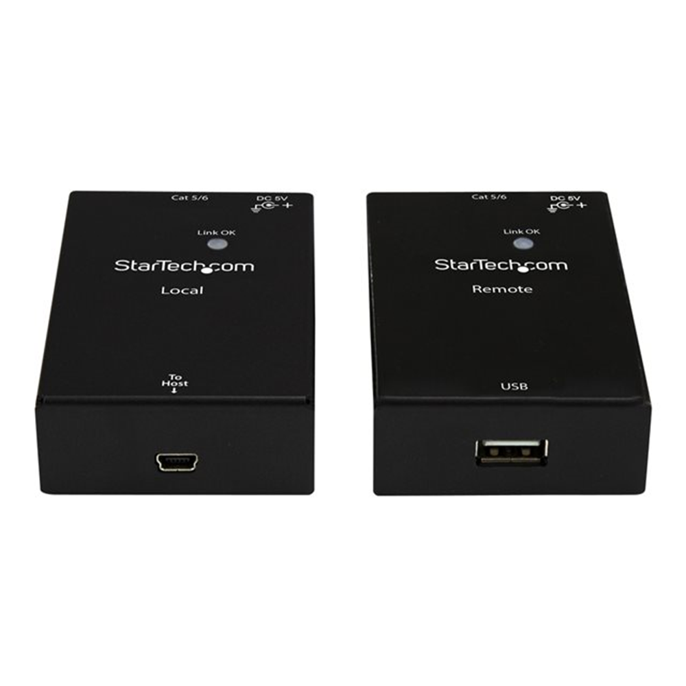 StarTech.com 1-poort USB via Cat5 / Cat6 Ethernet Verlenger - tot 40m