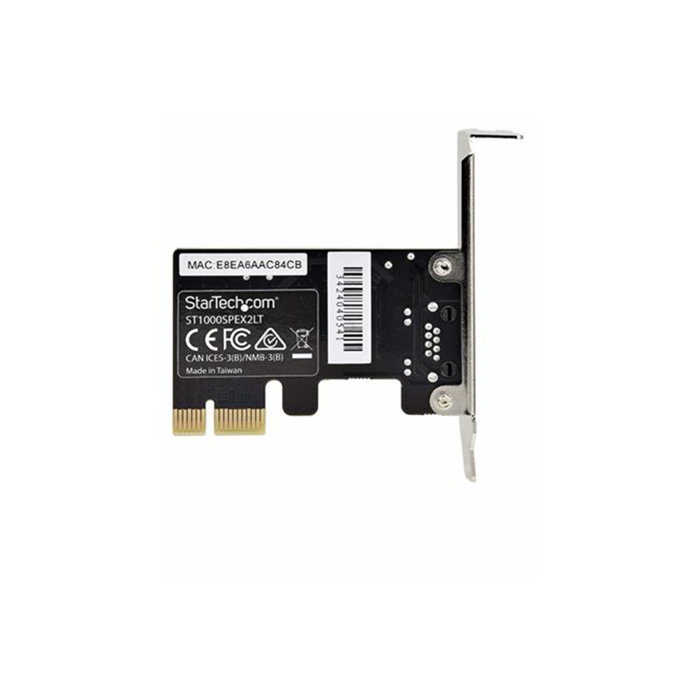 StarTech.com 1-Port Gigabit PCIe Network Adapter Card, TAA Compliant