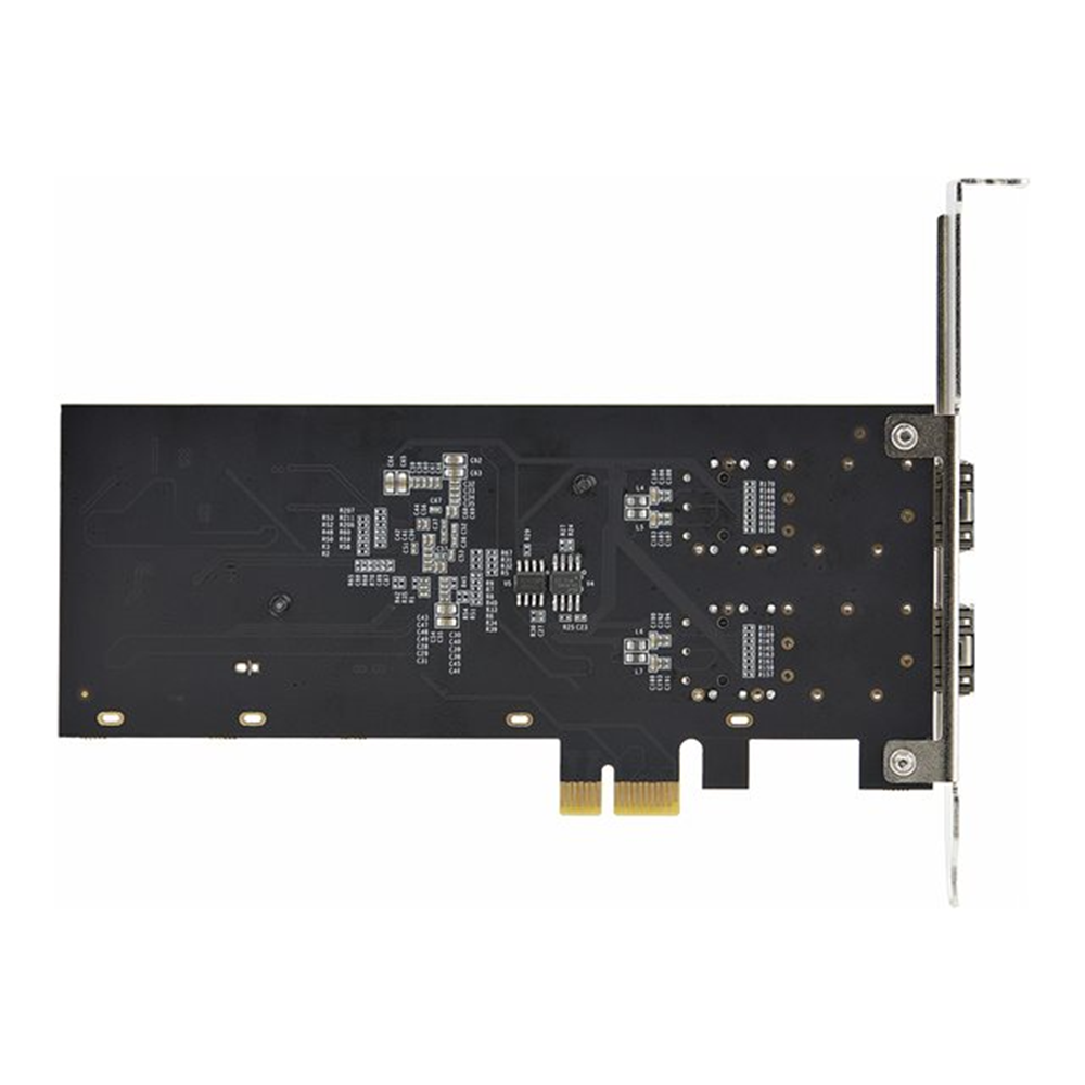 StarTech.com 2-Port GbE SFP Network Card, PCIe 2.0 x1, Intel I350-AM2 2x 1GbE Controller, 1000BASE Copper/Fiber Optic, Dual-Port Gigabit Ethernet NIC, Desktop/Server Backplanes - Windows and Linux Compatible (P021GI-NETWORK-CARD)