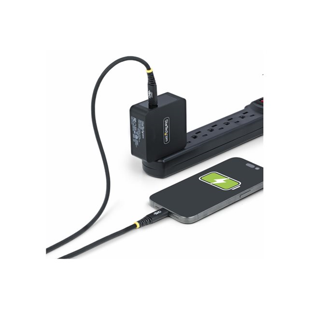 StarTech.com 2m USB-C Charging Cable, 240W, Silicone Jacket w/Braid StarTech.com 2m USB-C Charging Cable, 240W, Silicone Jacket w/Braid