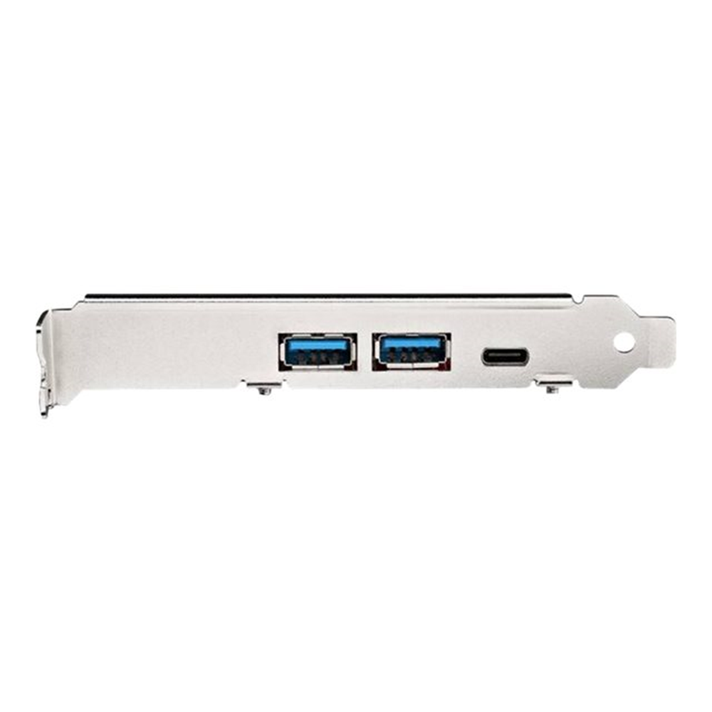 StarTech.com 5-Port USB PCIe Kaart - 10Gbps USB 3.1 Gen 2 PCIe Kaart met 1x USB-C & 2x USB-A - 1x Interne Dual Port IDC Header (2x USB 5Gbps) - USB-C PCI Express Controller Kaart (PEXUSB312A1C1H)