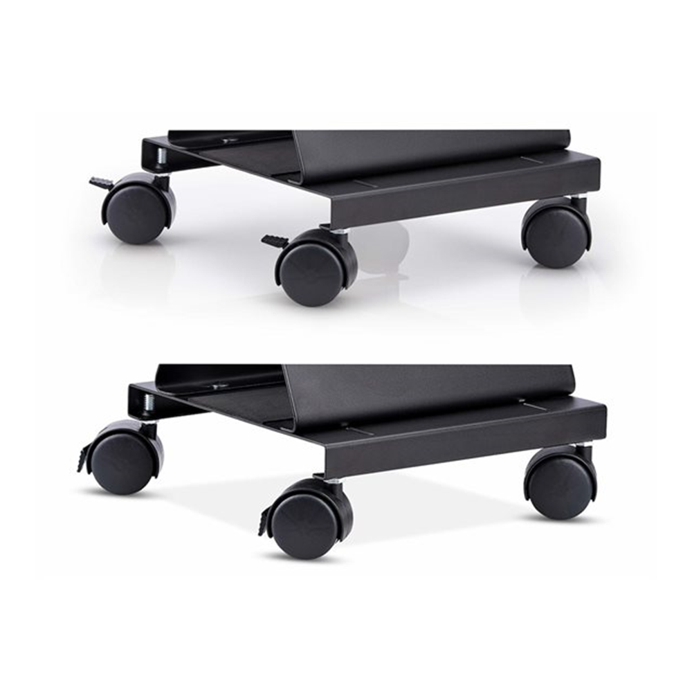 StarTech.com Computer Tower Cart Rolling CPU Caddy w/ Wheels, Adjustable