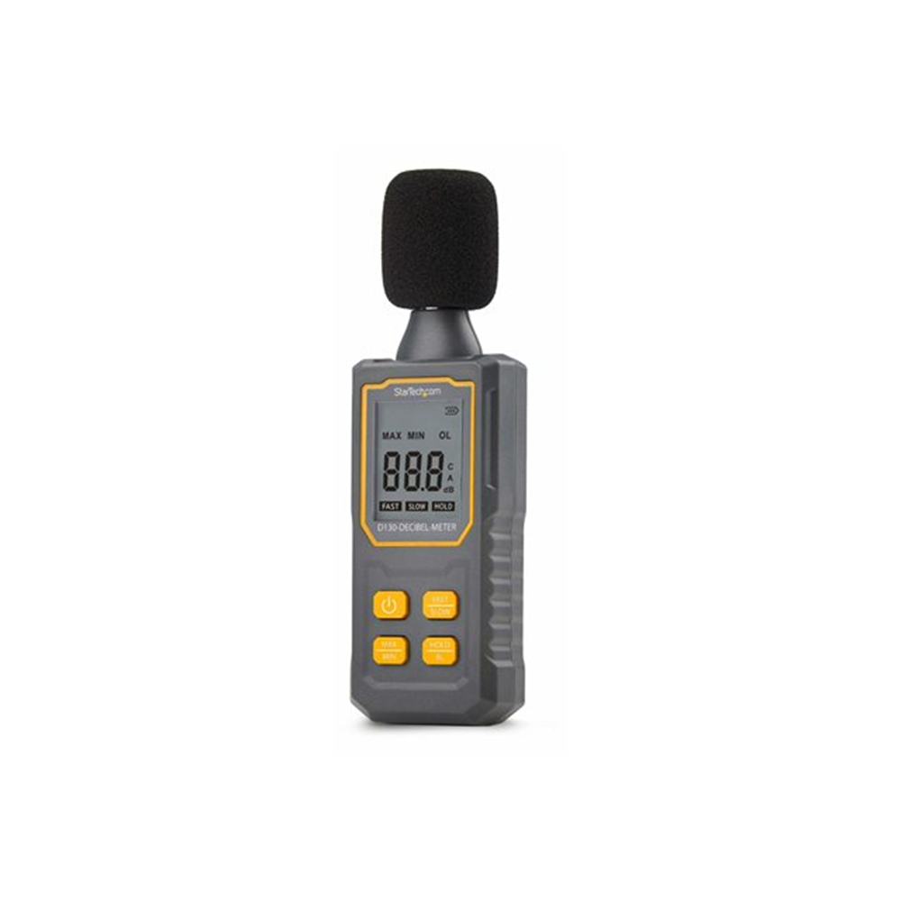 StarTech.com Handheld Digital Sound Meter, Noise/Decibel Level Reader