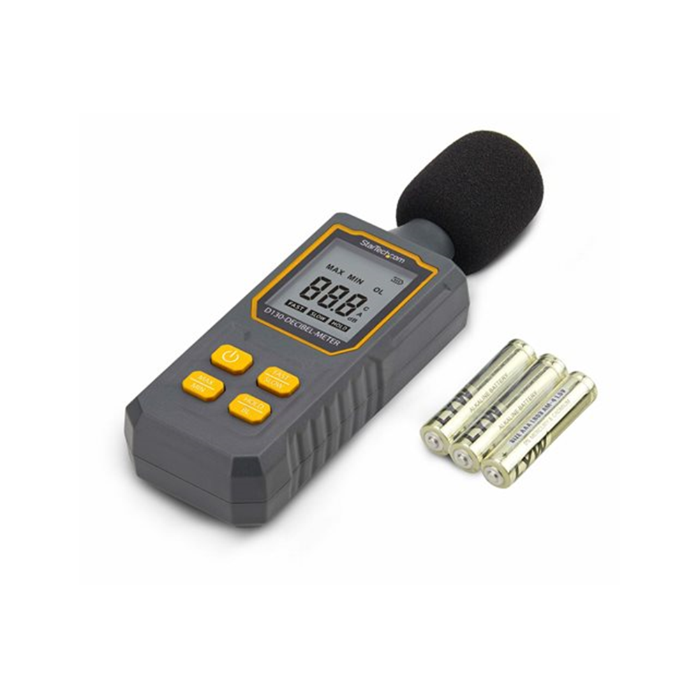 StarTech.com Handheld Digital Sound Meter, Noise/Decibel Level Reader
