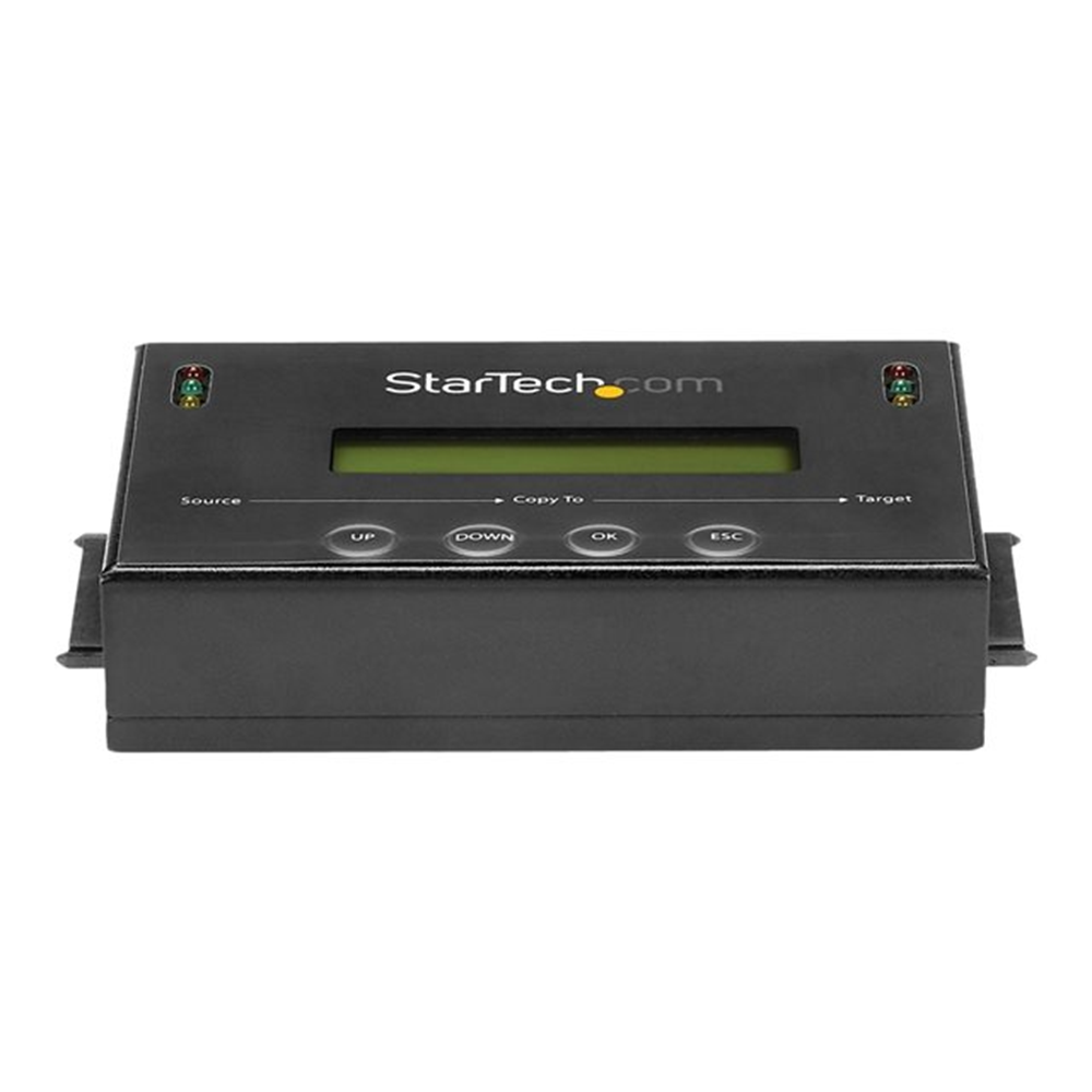 StarTech.com Standalone 2,5/3,5 inch SATA harde-schijfduplicator en -wisser met hoge duplicatiesnelheid tot 14 GB/min