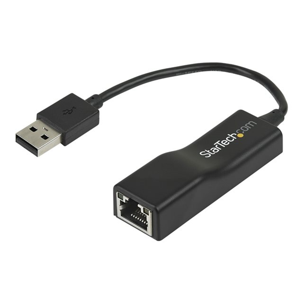 StarTech.com USB 2.0 naar 10/100 Mbps Ethernet-netwerkadapter dongle StarTech.com USB 2.0 naar 10/100 Mbps Ethernet-netwerkadapter dongle