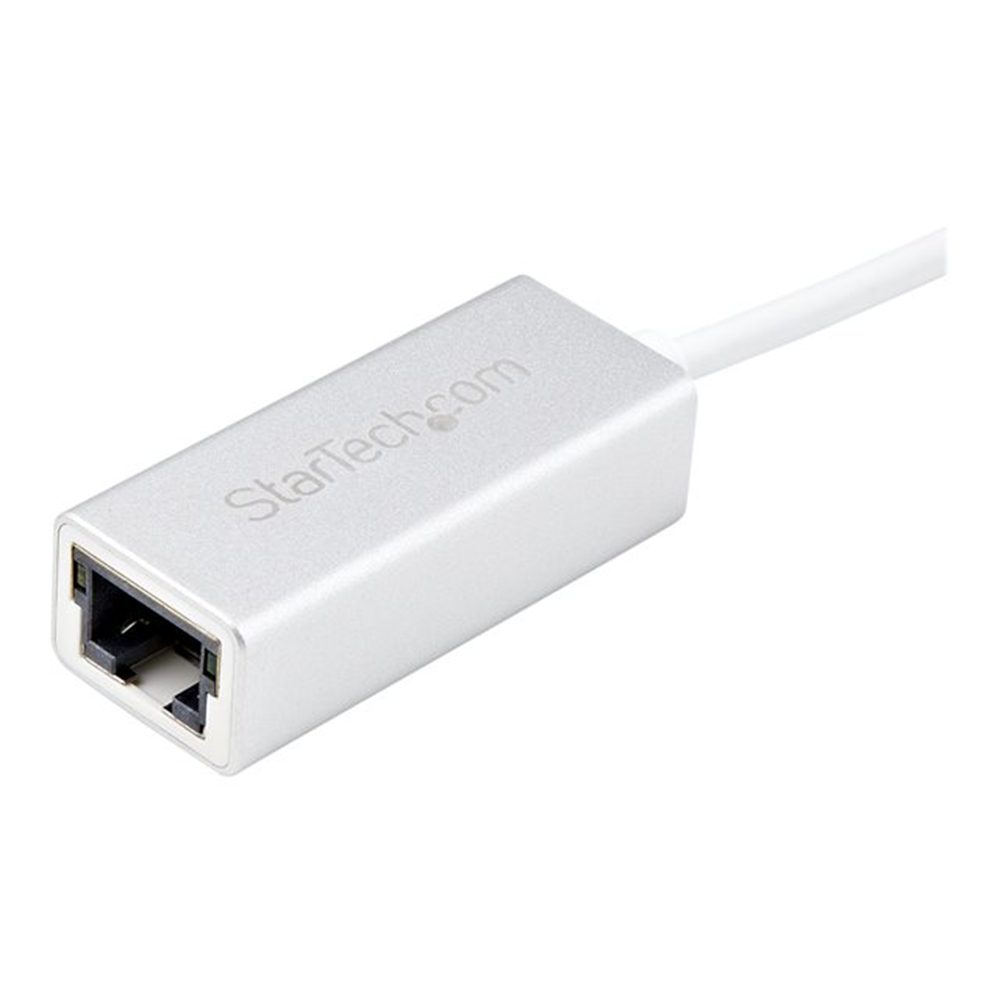 StarTech.com USB 3.0 naar gigabit ethernet netwerkadapter - zilver - strak aluminium design, ideaal voor MacBook, Chromebook of tablet