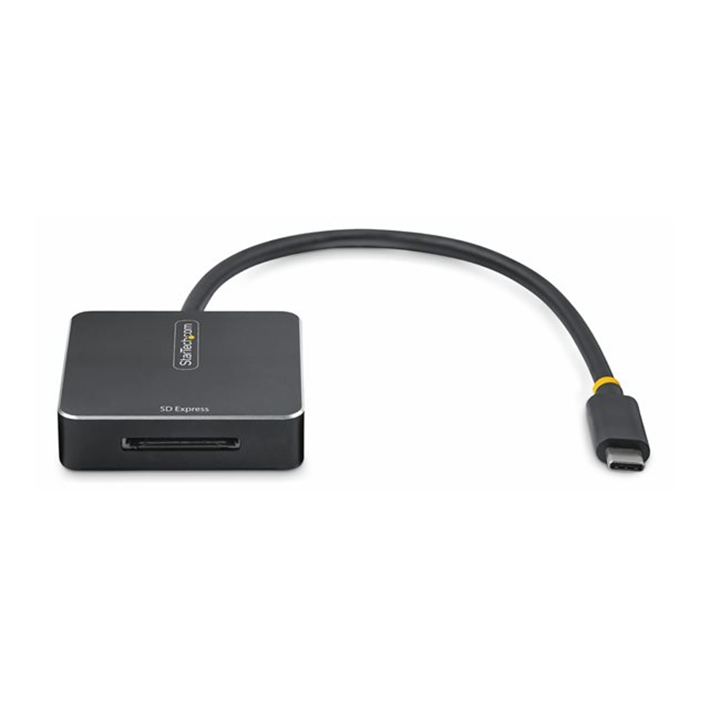 StarTech.com USB-C SD Express Card Reader, USB 10Gbps, Portable Memory Card Reader, USB Type-C to Secure Digital 7.1 Adapter, Works with Any Operating System