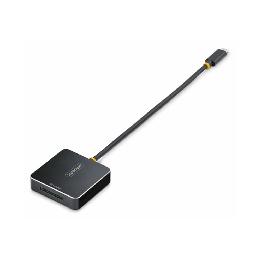 StarTech.com USB-C SD Express Card Reader, USB 10Gbps, Portable Memory Card Reader, USB Type-C to Secure Digital 7.1 Adapter, Works with Any Operating System