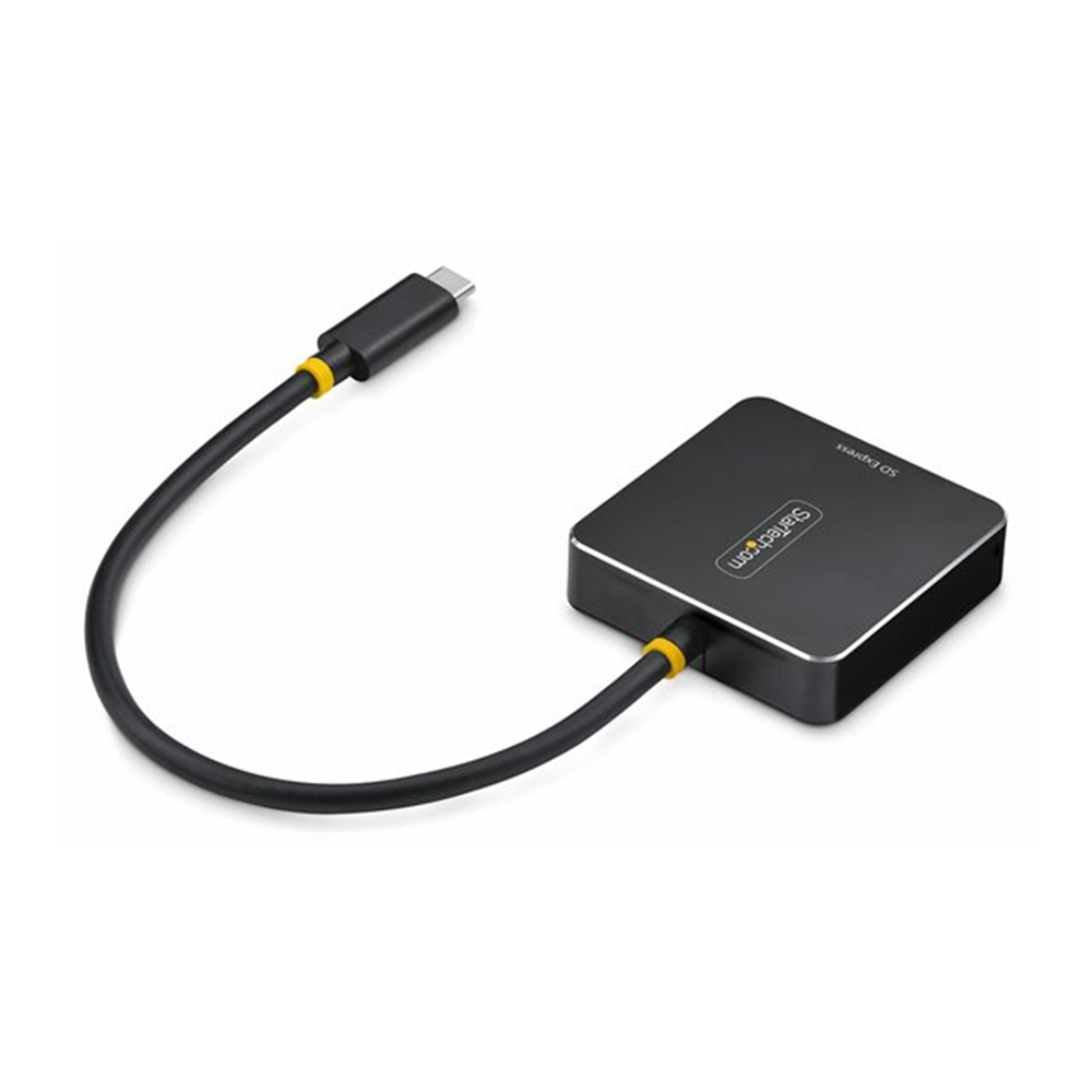StarTech.com USB-C SD Express Card Reader, USB 10Gbps, Portable Memory Card Reader, USB Type-C to Secure Digital 7.1 Adapter, Works with Any Operating System