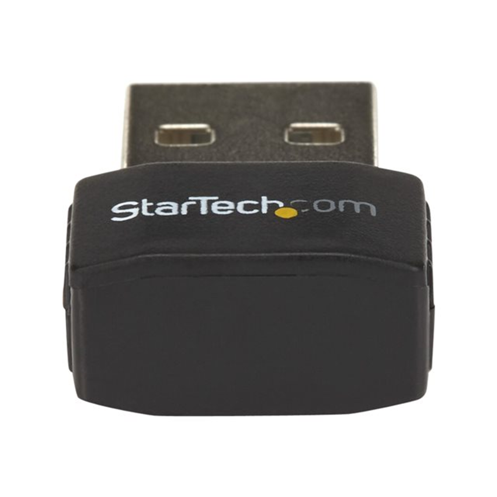 StarTech.com USB Wi-Fi adapter - AC600 - Dual-Band Nano adapter - draadloos - 1T1R 802.11ac wireless adapter - 2.4GHz / 5GHz
