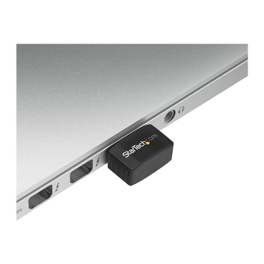 StarTech.com USB Wi-Fi adapter - AC600 - Dual-Band Nano adapter - draadloos - 1T1R 802.11ac wireless adapter - 2.4GHz / 5GHz