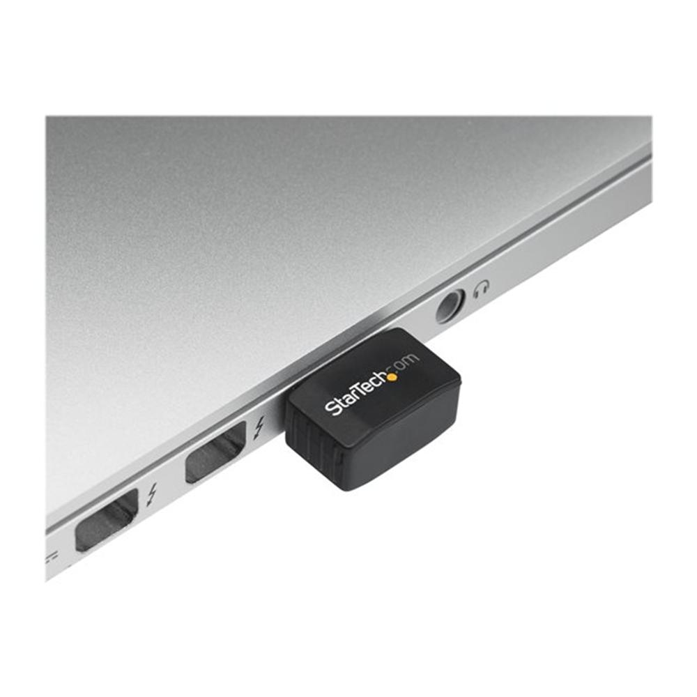 StarTech.com USB Wi-Fi adapter - AC600 - Dual-Band Nano adapter - draadloos - 1T1R 802.11ac wireless adapter - 2.4GHz / 5GHz