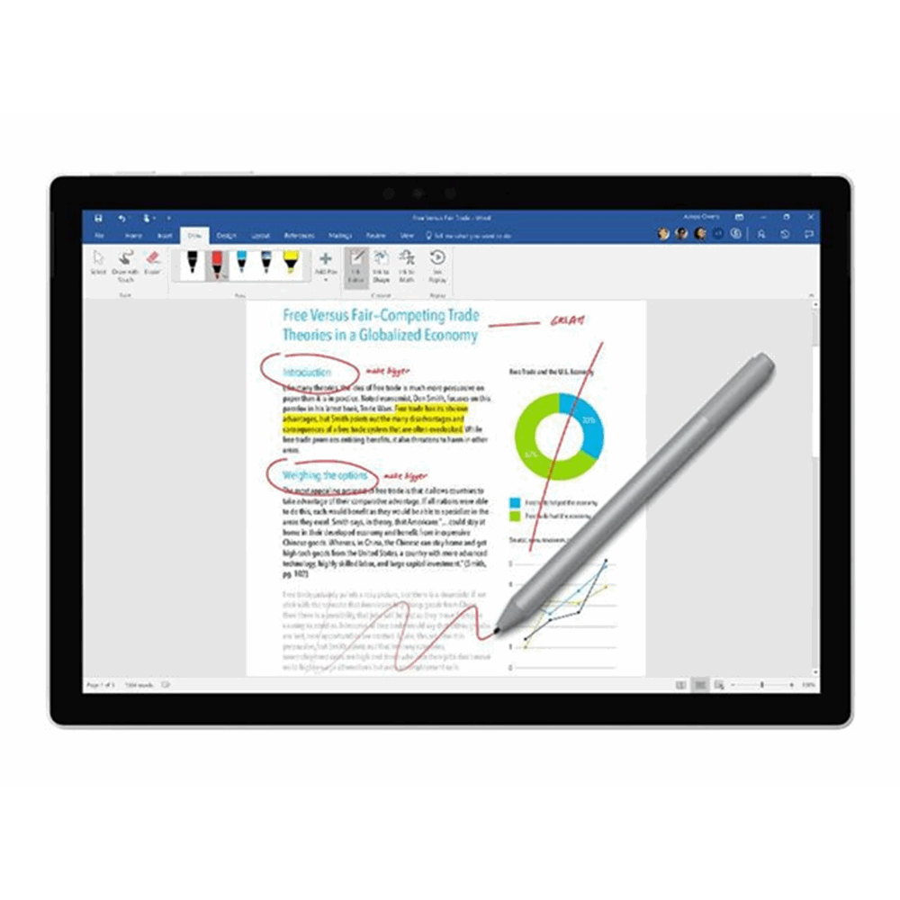 Surface Pro pen V4 XZ/NL/FR/DE Hdwr Commercial SILVER