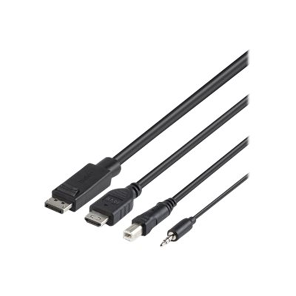 TAA Dual Head HDMI/DP to DP and HDMI Com