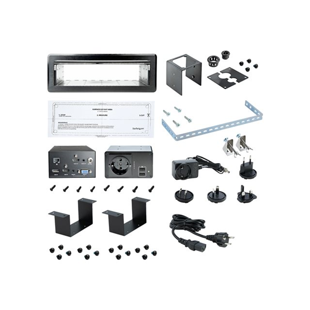 Table Box with A/V and Power