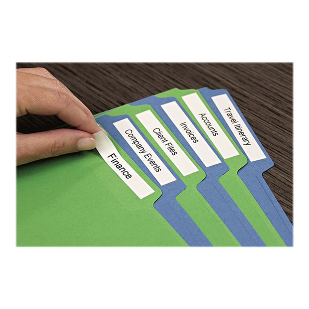 TAPE 12MMX7M ZWART/WIT