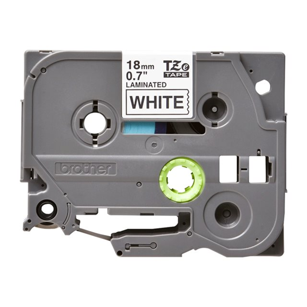 Tape/18mm black on white no blistering