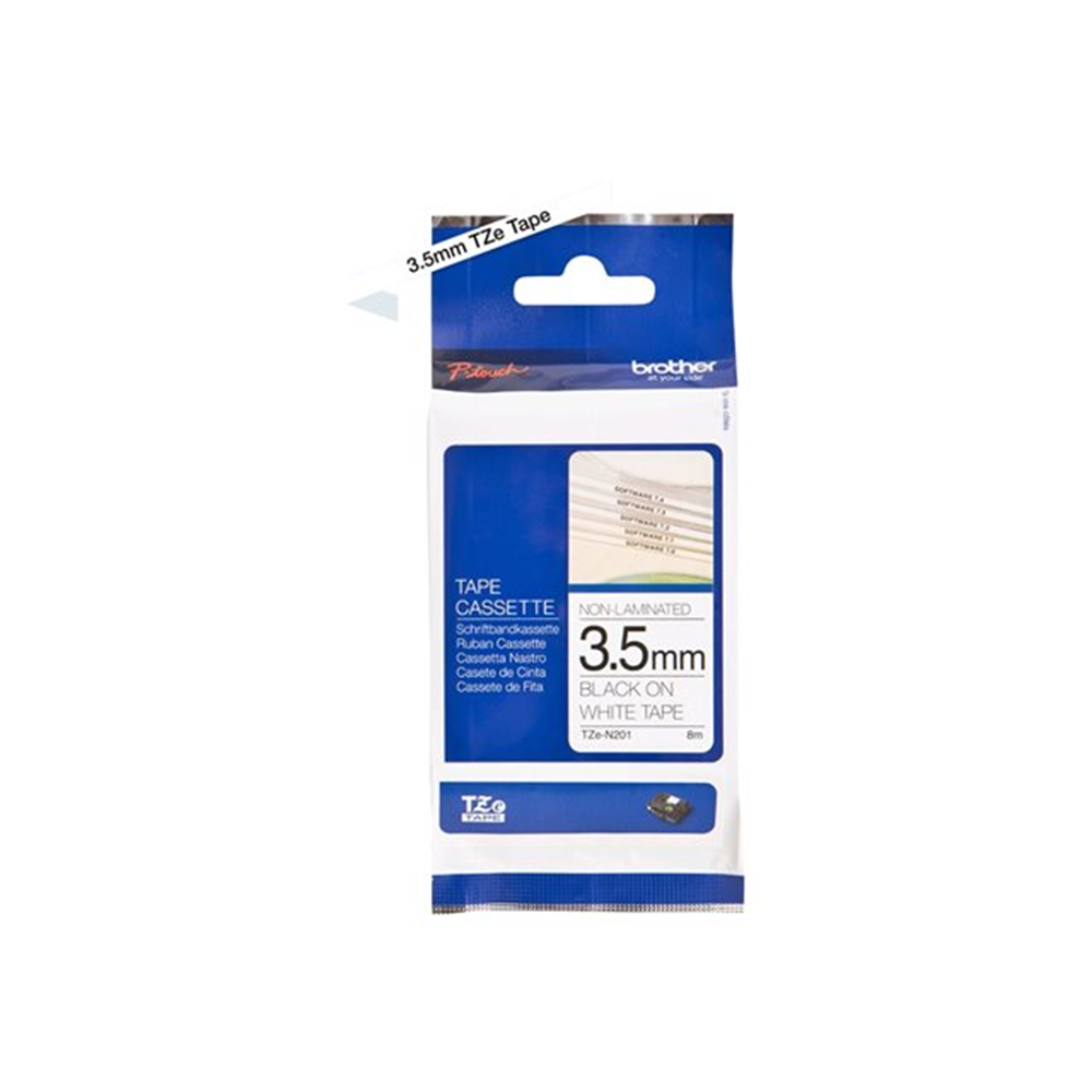 Tape/24mm black w white f P-Touch TX