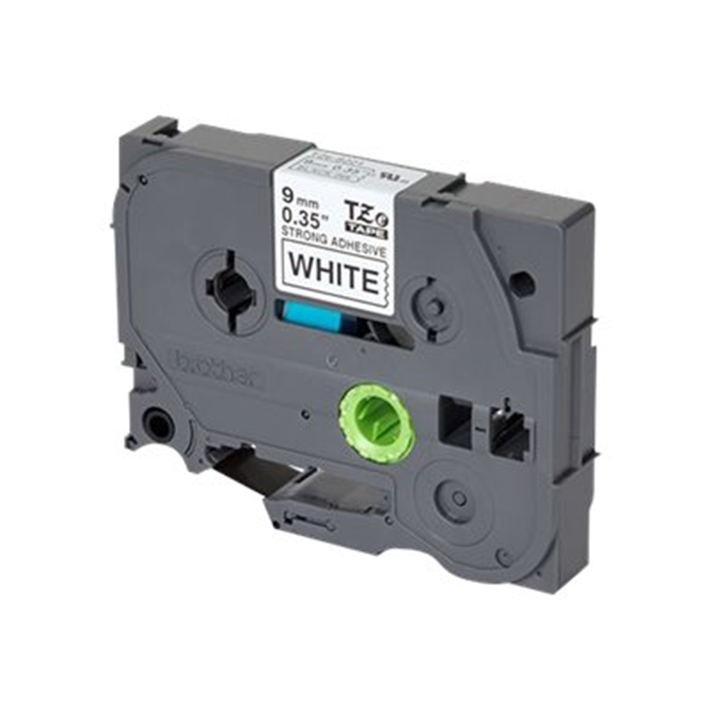 Tape/9mm black on white f P-Touch TZE