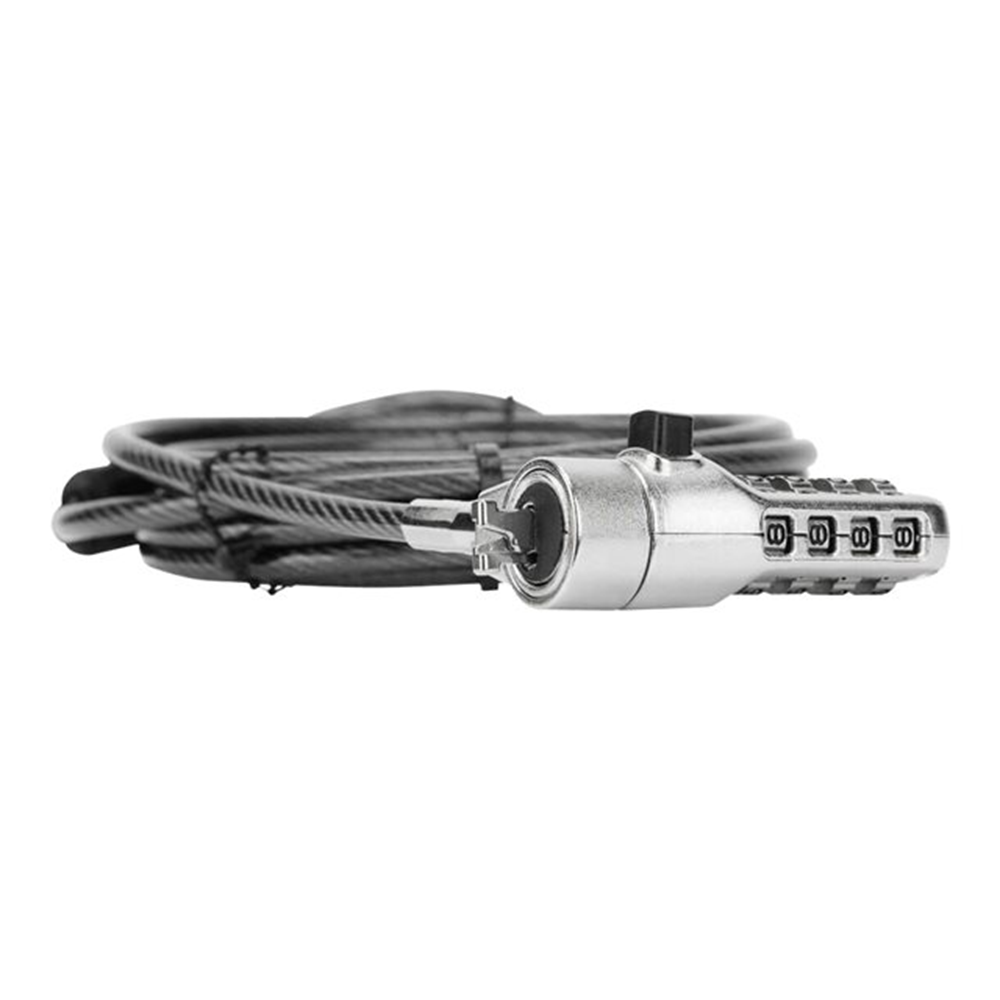 Targus DEFCON Compact Resettable Combination Retail Lock
