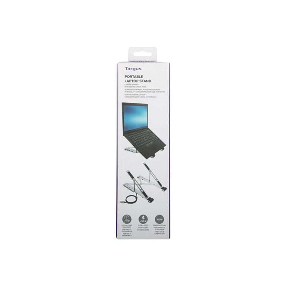 Targus Portable Stand+USB-A Hub Silver