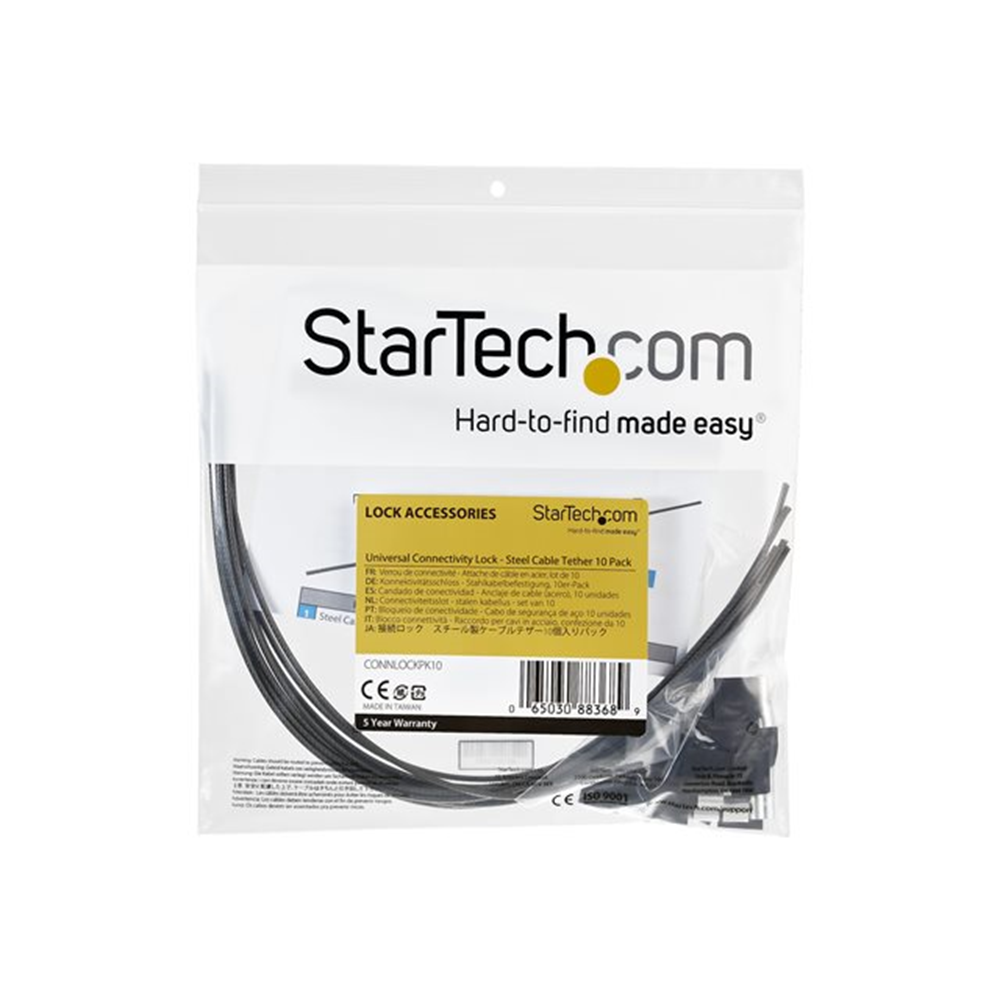 Tether Cables - 10 Pack - Steel