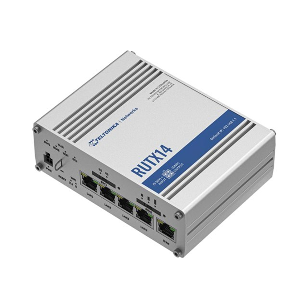 The fastest single modem LTE-A Cat 12 router. With two SIM cards Wave-2 dual-band Wi-Fi five Gigabit Ethernet ports andautomatic failover.