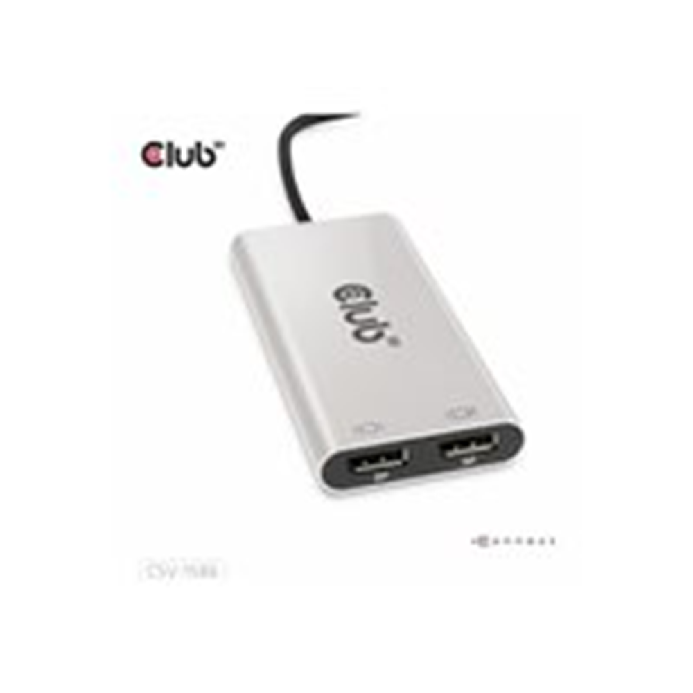 THUNDERBOLT# 3 TO DUAL DISPLAYPORT# 4K60HZ ADAPTER