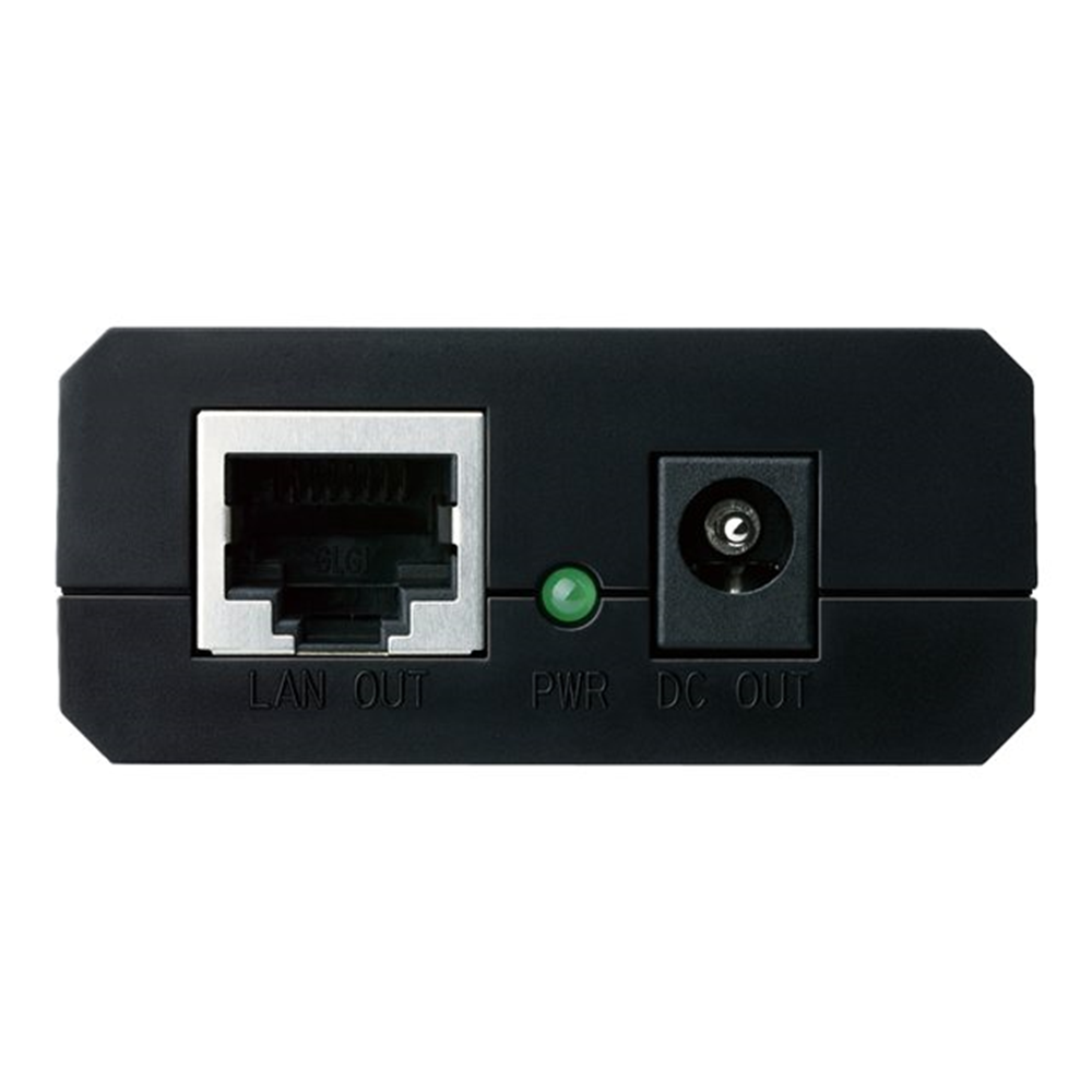 TL-POE10R PoE Splitter Adapter IEEE 802.3af compliant Data/power over the same cable up to 100 meter 5V/9V/12V power output plastic case pocket size Plug & Play