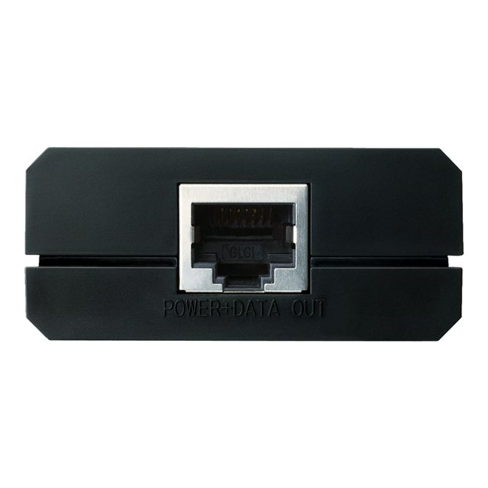 TL-POE150S PoE Injector Adapter IEEE 802.3af compliant Data and power carried over the same cable up to 100 meters plastic case pocket size Plug & Play