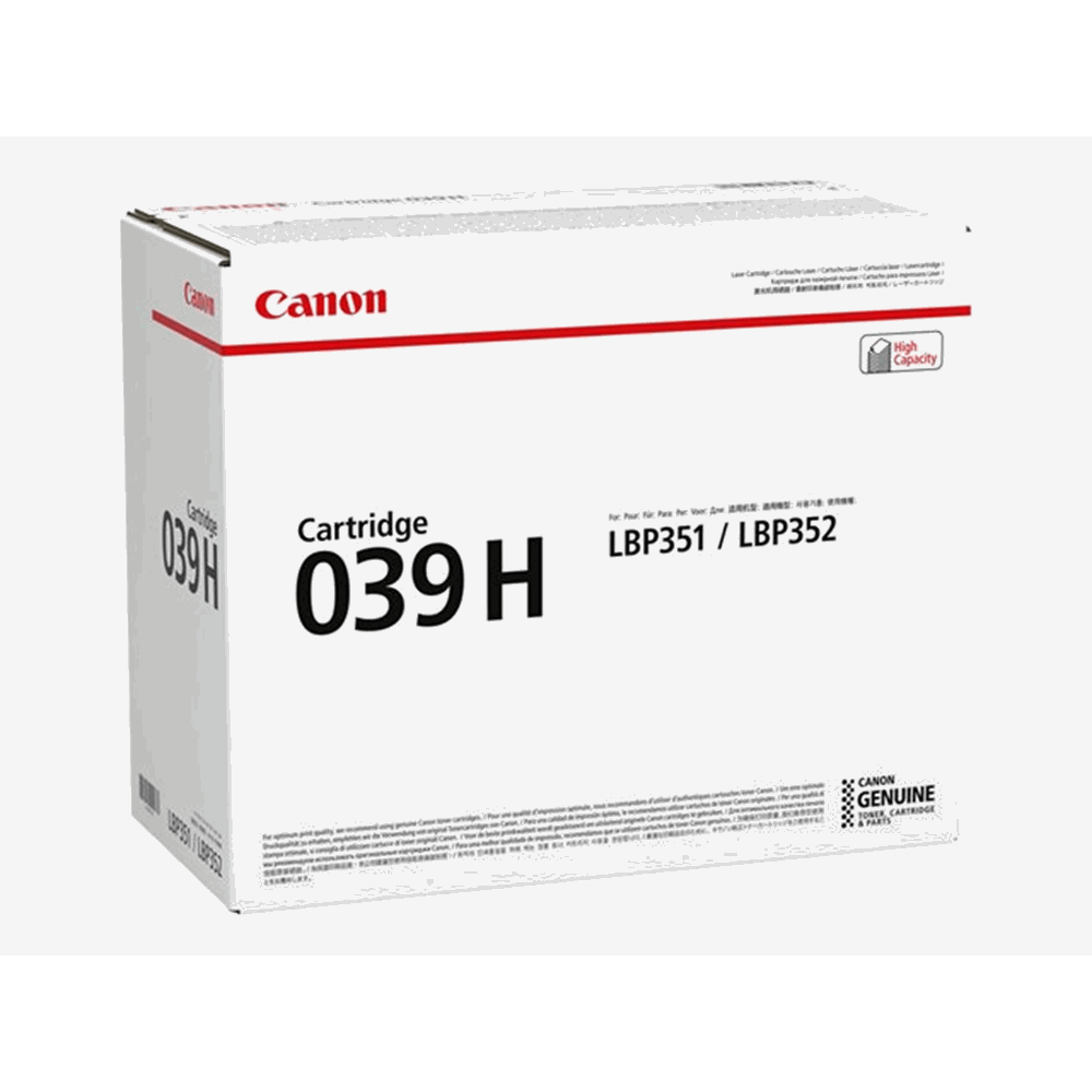 Toner/039H LBP Cartridge BK