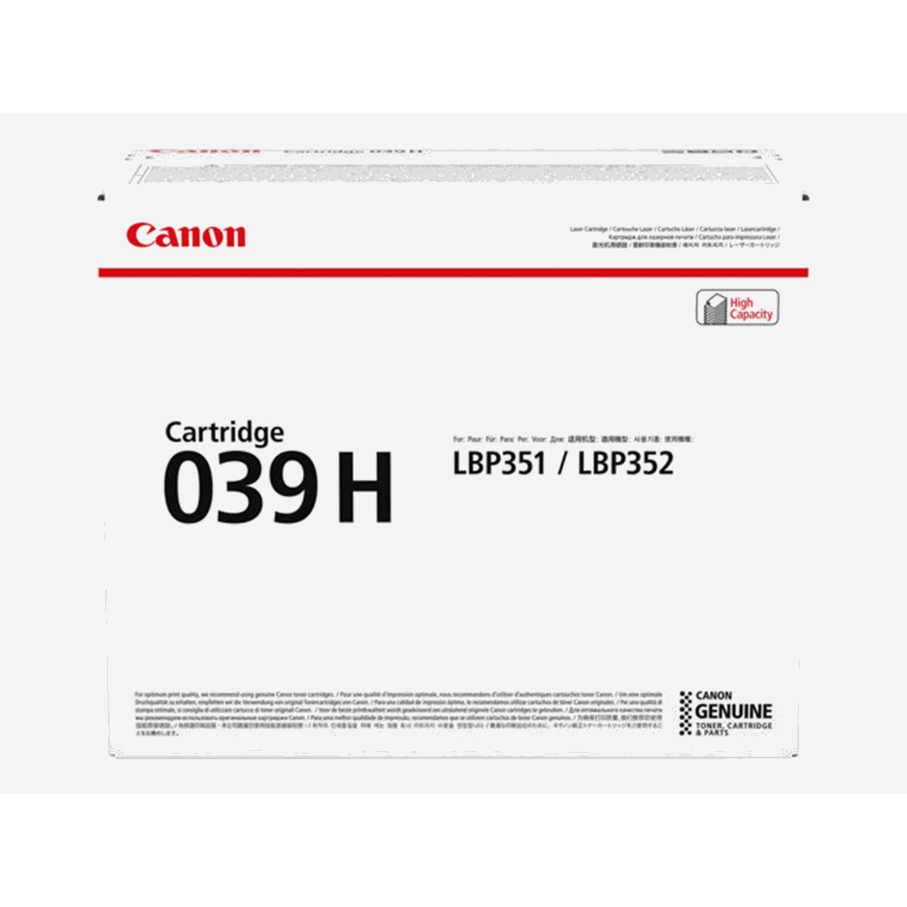 Toner/039H LBP Cartridge BK