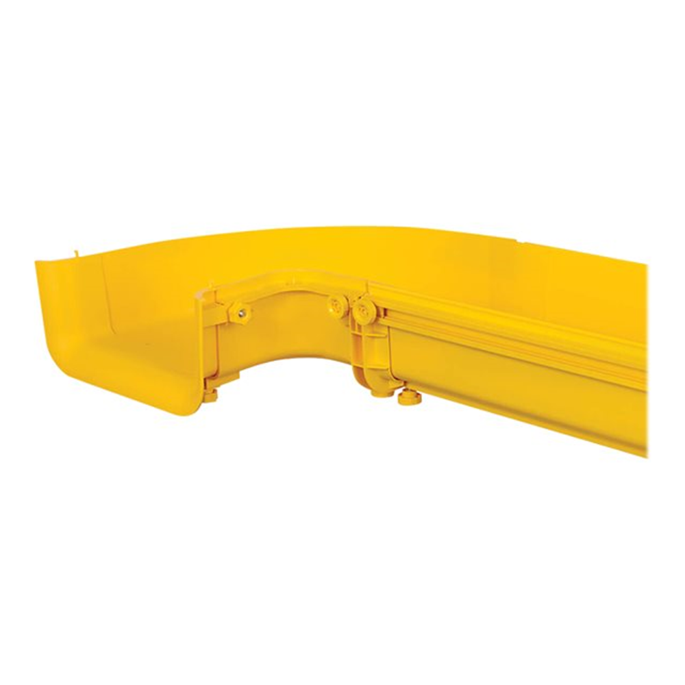 Toolless Coupler for Fiber Routing System 240 mm 10 in.