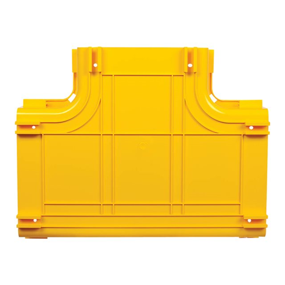 Toolless Horizontal 90-Degree T-Junction for Fiber Routing System 240 mm 10 in. Toolless Horizontal 90-Degree T-Junction for Fiber Routing System 240 mm 10 in.