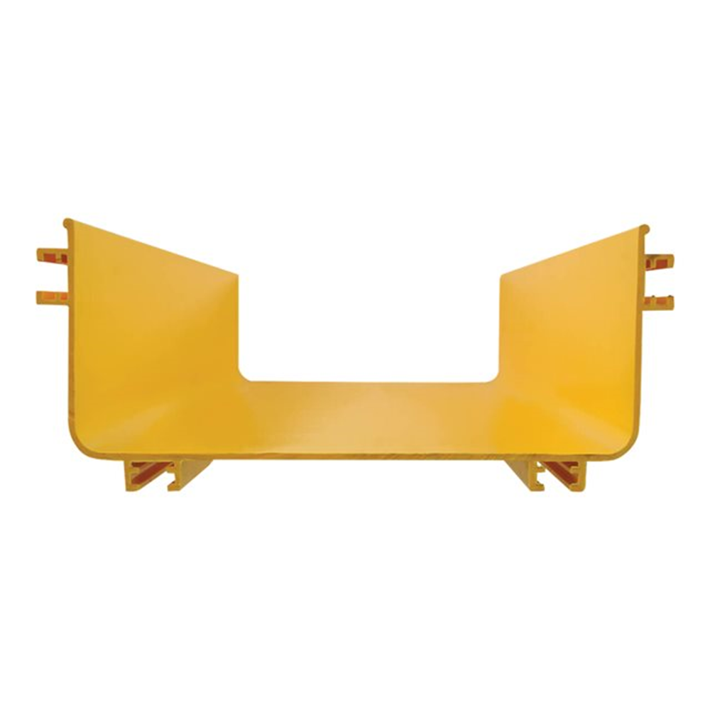 Toolless Straight Channel Section for Fiber Routing System 240 x 120 x 1220 mm 10 x 5 x 48 in.