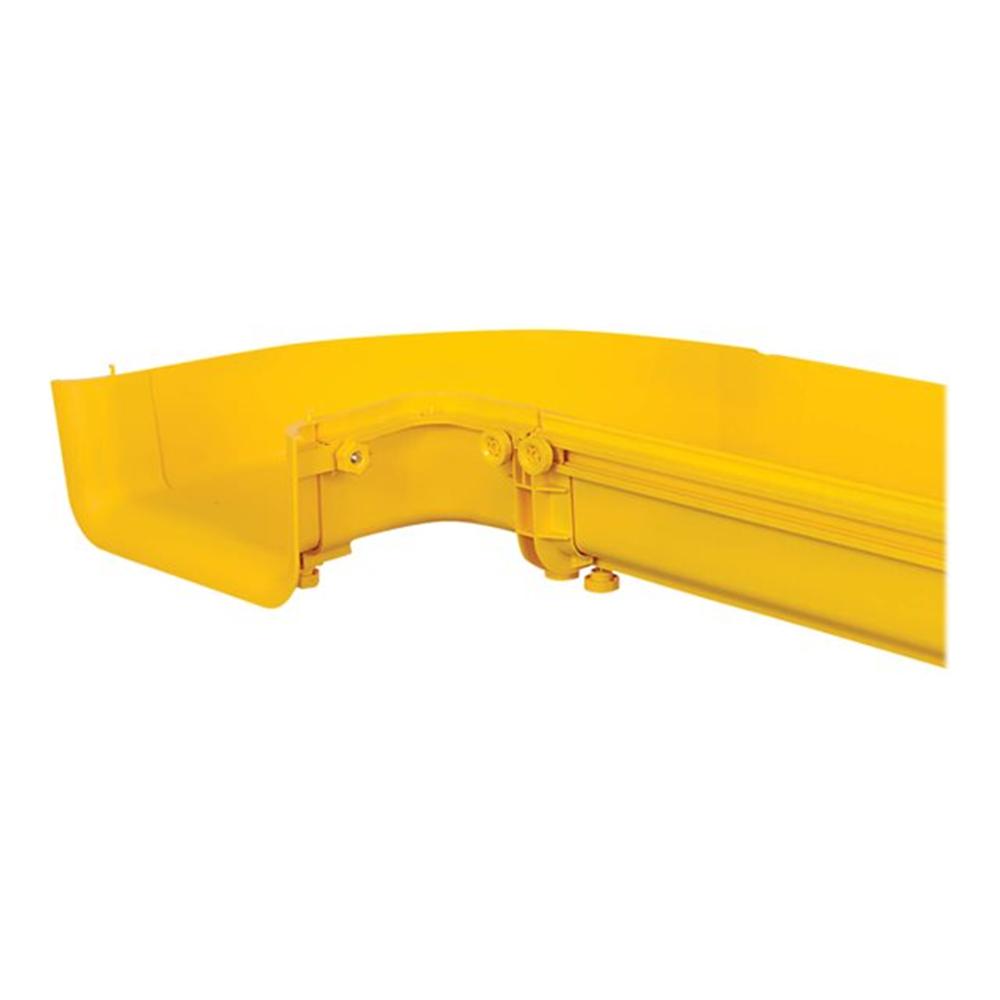 Toolless Straight Channel Section for Fiber Routing System 240 x 120 x 1220 mm 10 x 5 x 48 in.