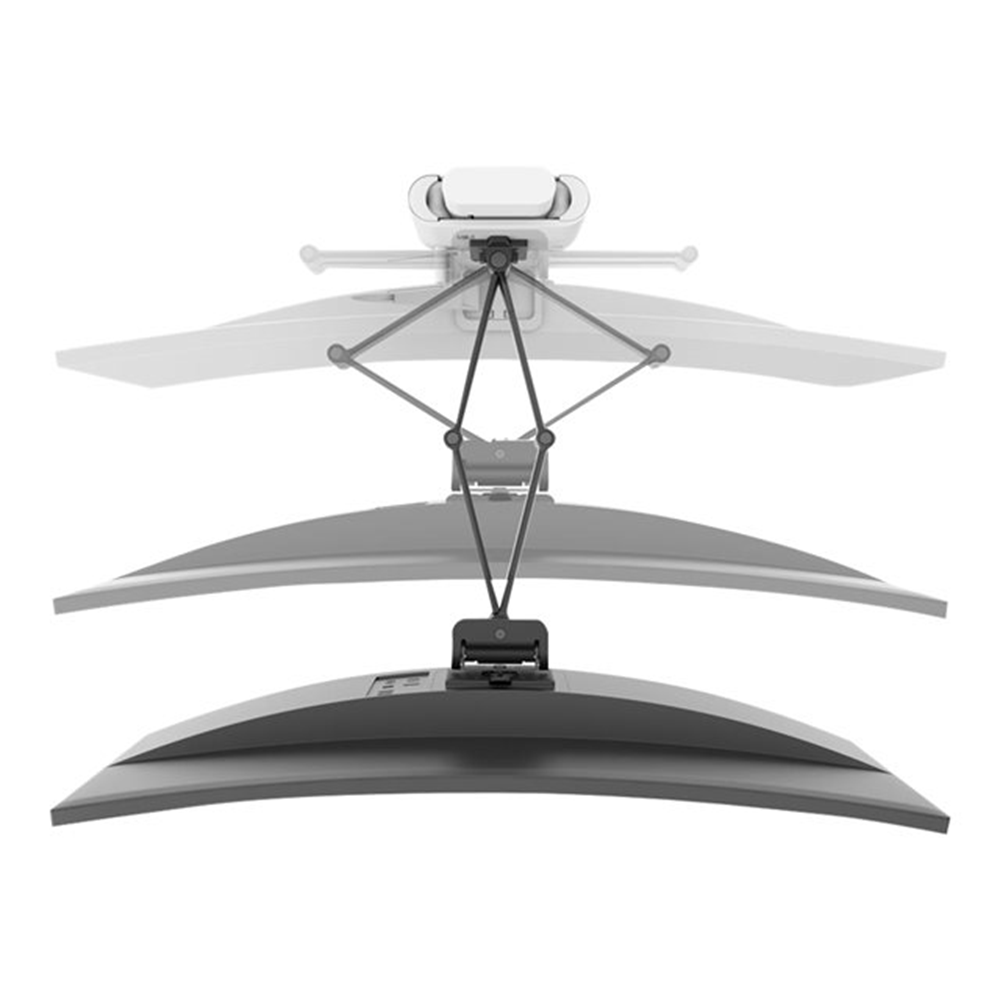 TRACE Single Monitor Panel Clamp Bright