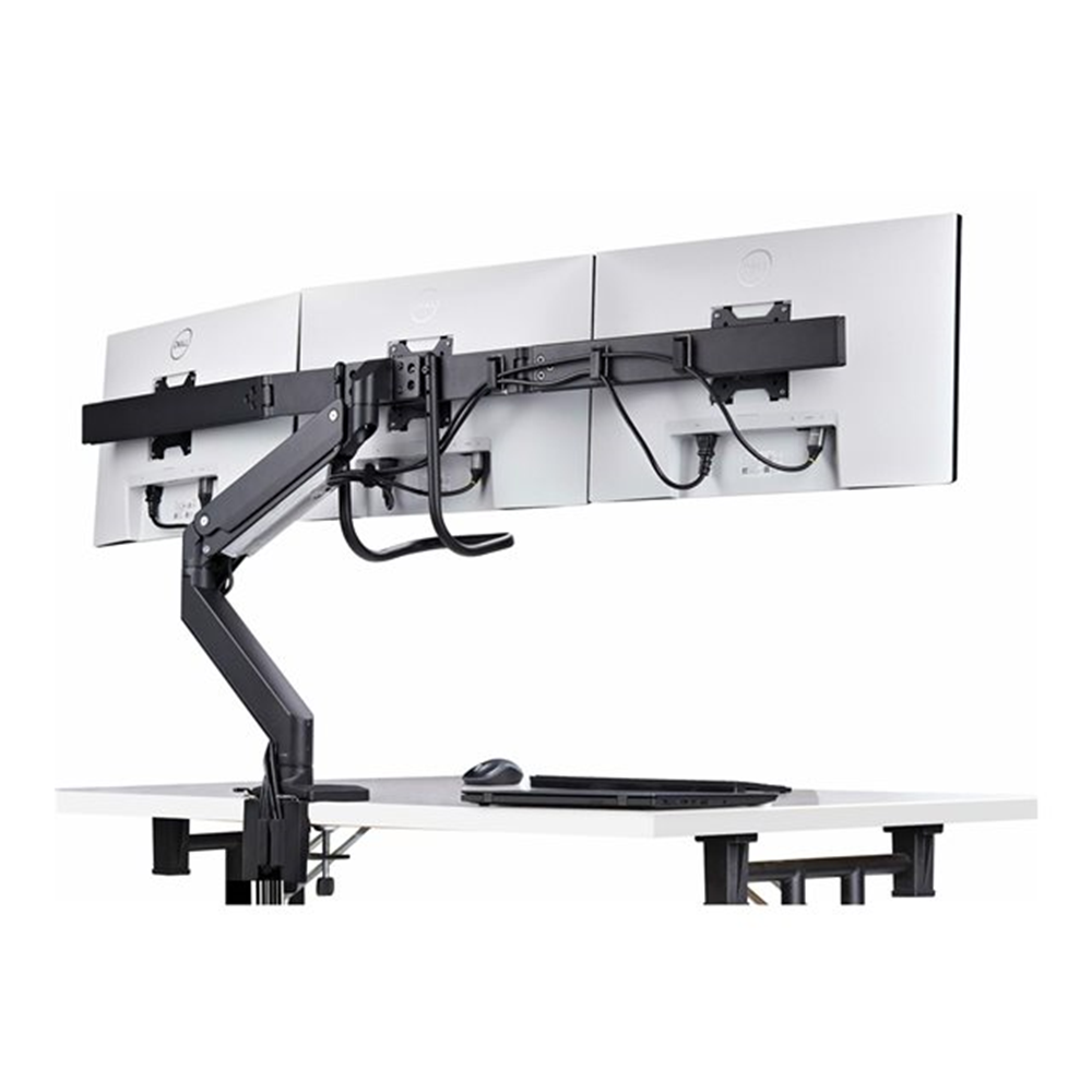 Triple Monitor Desk Mount 27in Screens