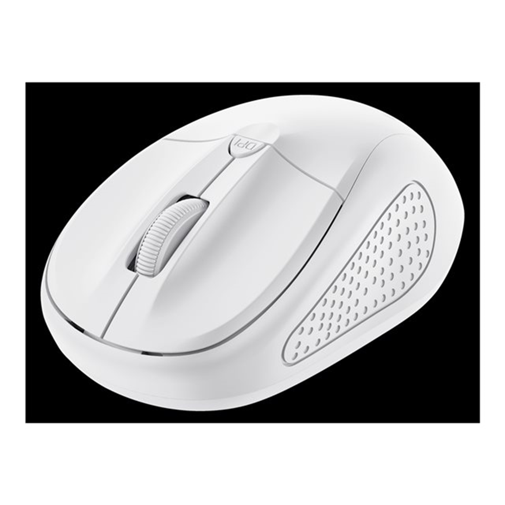 Trust Primo - muis - 2.4 GHz - mat wit