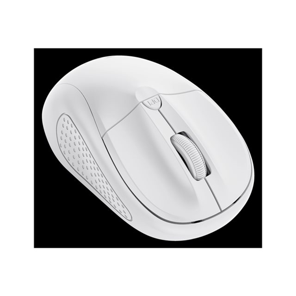 Trust Primo - muis - 2.4 GHz - mat wit