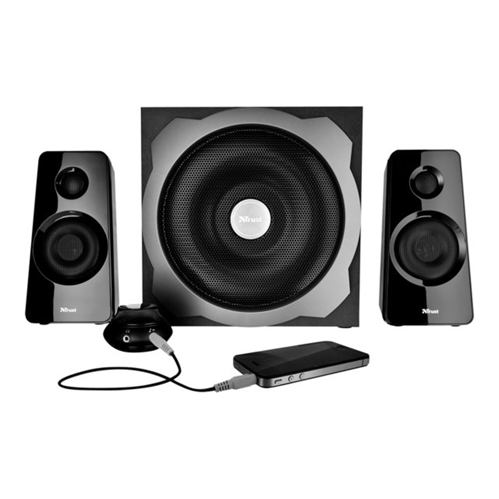 Tytan 2.1 Subwoofer Speaker Set - black